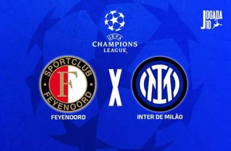 Feyenoord x Inter de Milão - Champions League - Ao Vivo